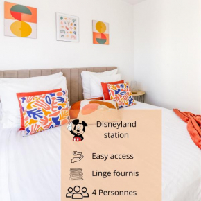 Au Cœur de Disneyland, Gare & Shopping à 2 pas